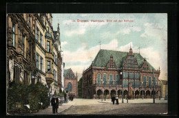 AK Bremen, Marktplatz Mit Blick Auf Rathaus  - Bremen