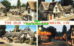 R580843 I. W. Shanklin. The Old Village. The Crab Inn. The Village At Night. Pen - World