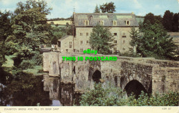 R581933 Staverton Bridge And Mill On River Dart. Jarrold. Cotman Color - World