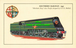 R581630 Southern Railway. Merchant Navy. Class Pacific Designed By O. V. S. Bull - World