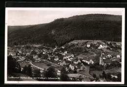 AK Höfen-Enz Bei Wildbad Im Schwarzwald, Totalansicht Von Einem Berg Aus  - Sonstige & Ohne Zuordnung