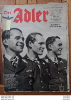 DER ADLER N°13 De 1943 édition Française 1943 - Oorlog 1939-45