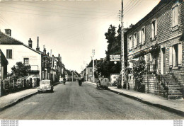 SAINT GERMAIN DU BOIS ROUTE DE SENS AVEC RENAULT 4CV ET CITROEN 2CV CAMIONETTE - Sonstige & Ohne Zuordnung