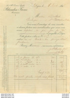 DIJON 1898 BLANDIN FRERES FOURNITURES POUR BOULANGERIE - 1800 – 1899