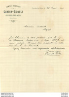 COUCHES LES MINES 1904 LORTON BIDAULT ESCOMPTE ET RECOUVREMENTS - 1900 – 1949