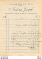 SAINT PIERRE DE VARENNES 1919 NECTOUX JOSEPH COMMERCE DE BOIS - 1900 – 1949