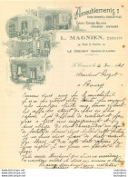 LE  CREUSOT 1921 L. MAGNIEN  AMEUBLEMENTS - 1900 – 1949