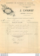 MATOUR 1920 J. CHANAY ENTREPRISE DE PLATRERIE ET PEINTURE - 1900 – 1949