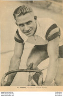 JEF SCHERENS 7 FOIS CHAMPION DU MONDE DE VITESSE   FORMAT 30 X 21 CM - Cycling