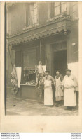 CARTE PHOTO BOUCHERIE NOTEE AU CRAYON ST CLAUDE !  AU 30 D'UNE RUE - To Identify