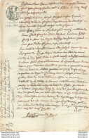 CARPENTRAS MAI 1806 AMPLIATION D'UN BORDEREAU FAIT A BEDOIN EN 1760 - Seals Of Generality