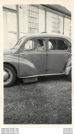 RENAULT 4 CV  PHOTO ORIGINALE 11 X 6.50 CM - Automobile