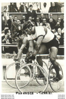 PKHAKADZE ET TURRINI 1967 PHOTO ORIGINALE 15 X 10 CM - Cycling