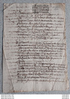 GENERALITE DAUPHINE 1700 - Timbri Generalità