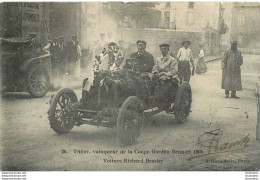 THERY VAINQUEUR DE LA COUPE GORDON BENNETT 1905 VOITURE RICHARD BRASIER - Andere & Zonder Classificatie