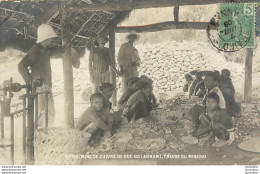 MINE DE CUIVRE DE DUC-BO ANNAM TRIAGE DU MINERAI  1909  PARFAIT ETAT - Vietnam