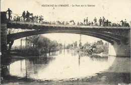 4P1  ---  82  BEAUMONT DE LOMAGNE  Le Pont Sur La Gimone - Beaumont De Lomagne