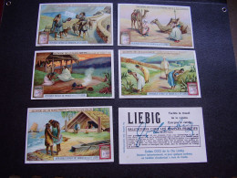 Original Old Cards Chromos Liebig  S 1182 Salutations Chez Les Peuples Primitifs  Complet - Liebig