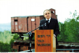 SAMUEL PISAR COMMÉMORE LE 58 Eme ANNIVERSAIRE DE LA LIBERATION D'AUSCHWITZ N° 5 PHOTO DE PRESSE ANGELI - Krieg, Militär