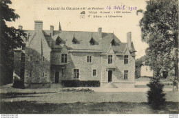 56 MANOIR DU CLAUSNE A MR DE VERCHERE A 4 KILOMETRES D'ALLAIRE 14 AVRIL 1913 - Allaire