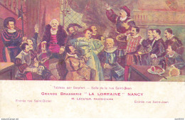 TABLEAU PAR GOEPFERT SALLE DE LA RUE SAINT JEAN GRANDE BRASSERIE LA LORRAINE NANCY - Paintings