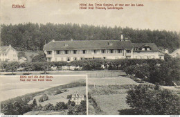 SUISSE EVILARD HOTEL DES TROIS SAPINS ET VUE SUR LES LACS - Evilard