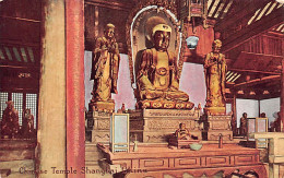 China - SHANGHAI - Chinese Temple - Buddha - Publ. Burr Photo Co.  - Chine