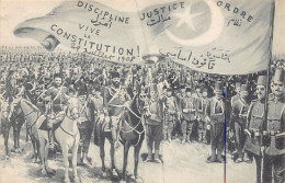 Turkey - Long Live The Constitution - 24 July 1908 - Disciplie, Order And Liberty - Publ. Librairie Nilsson - Turkey