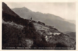 CHIOMONTE (TO) Franzione Ramats - Veduta Panoramica Sfondo Rocciamelone - Otros & Sin Clasificación