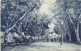 Sril Lanka - Slave Island - Street Scene - SEE STAMP AND POSTMARK - Publ. The Colombo Apothecaries Co. Ltd.  - Sri Lanka (Ceylon)