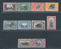 1934 St. Helena, Stanley Gibbons N. 114/23 - MLH* - Andere & Zonder Classificatie