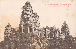 Cambodge - ANGKOR WAT - Tour Centrale - Ed. P. Dieulefils 1771 - Cambogia