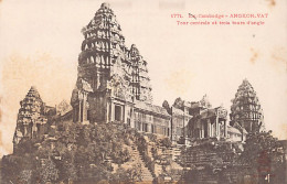 Cambodge - ANGKOR WAT - Tour Centrale - Ed. P. Dieulefils 1771 - Cambodia