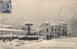 ATINA (FR) Piazza Garibaldi Dopo Una Nevicata - Andere & Zonder Classificatie