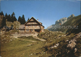 11867164 Bruelisau Berggasthaus Bollenwies Mit Hohe Haeuser Bruelisau - Sonstige & Ohne Zuordnung