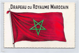 Maroc - Drapeau Du Royaume Marocain - Ed. Jomone  - Sonstige & Ohne Zuordnung