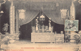 Viet-Nam - CHOLON - Intérieur De La Pagode De Canton (Guangzhou) - Ed. Poujade De Ladevèze 113 - Viêt-Nam