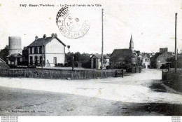 56 GUER LA GARE ET L'ENTREE DE LA VILLE - Guer Cötquidan