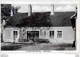 58 LES BERTINS HOTEL BRUN RESTAURANT AU VIN SANS EAU - Autres & Non Classés