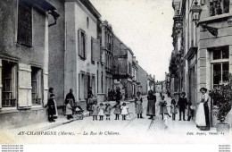 51 AY EN CHAMPAGNE LA RUE DE CHALONS - Ay En Champagne