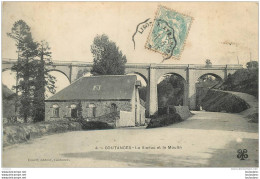 50 COUTANCES LE VIADUC ET LE MOULIN - Coutances