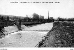 21 FLEUREY SUR OUCHE  MORCUEIL PASSERELLE SUR L'OUCHE - Andere & Zonder Classificatie