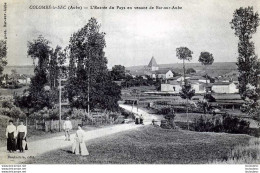 10 COLOMBE LE SEC L'ENTREE DU PAYS EN VENANT DE BAR SUR AUBE - Sonstige & Ohne Zuordnung