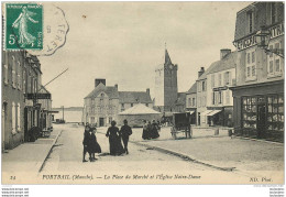 50 PORTBAIL LE CARROUSEL CHERBOURGEOIS  MANEGE SUR LA PLACE DU MARCHE - Altri & Non Classificati