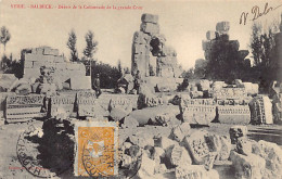 Liban - BAALBEK - Débris De La Colonnade De La Grande Cour - Ed. Bonfils  - Libano