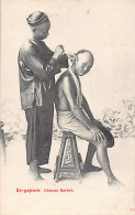 Singapore - Chinese Barber (ear Cleaner) - Publ. Max H. Hilckes 165 - Singapur