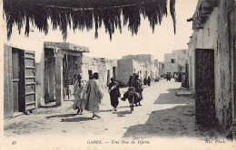 Tunisie - GABÈS - Une Rue De Djara - Ed. Neurdein ND Phot. 46 - Túnez