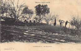 Maroc 1907-1908 - CASABLANCA - Le Decauville - Ed. D. Z. 8 - Other & Unclassified