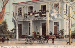 Greece - PATRAS - Restaurant Antheia - Publ. Pachas. - Grecia