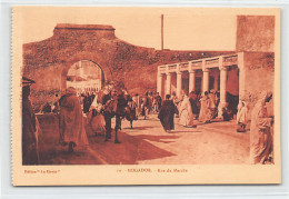 Maroc - MOGADOR Essaouira - Rue Du Marché - Ed. La Civette 10 - Sonstige & Ohne Zuordnung